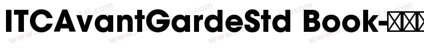 ITCAvantGardeStd Book字体转换